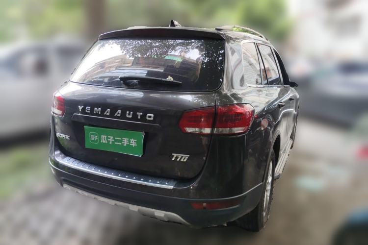 Used Yema T70 2016 1.8L Manual Value Edition Rear Right 45 Deg