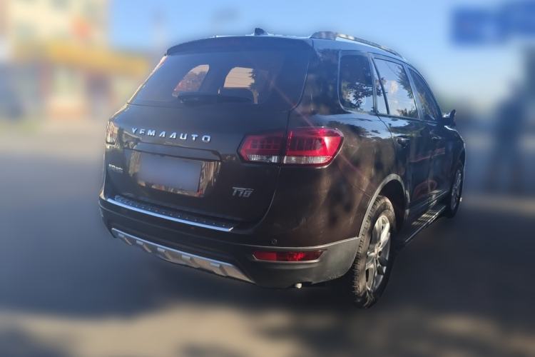Used Yema T70 2016 Upgraded Model 1.8L Manual Comfort Version Rear Right 45 Deg