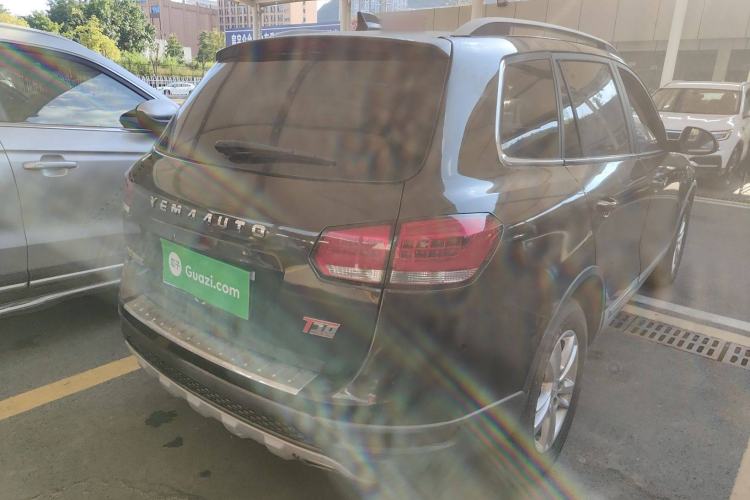 Used Yema T70 2016 1.8T CVT Elegant Model Rear Right 45 Deg