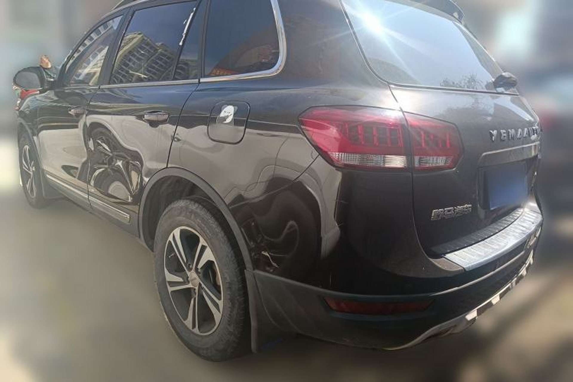 Used Yema T70 2016 Upgraded Model 1.8T CVT Flagship Edition Rear Left 45 Deg