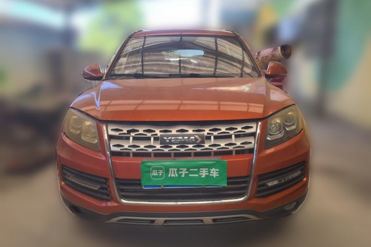 Used Yema T70 2016 1.8T CVT Ambition Model Front