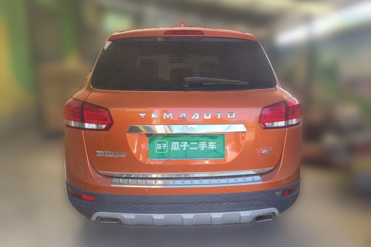 Used Yema T70 2016 1.8T CVT Ambition Model Rear