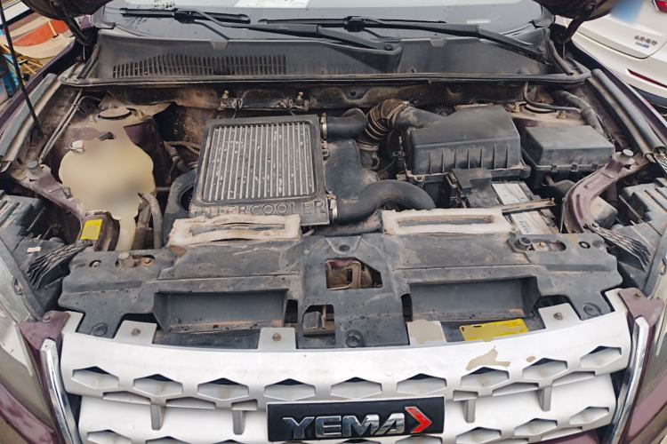 Used Yema T70 2016 Upgraded Model 1.5T Manual Luxury Version Engine Bay