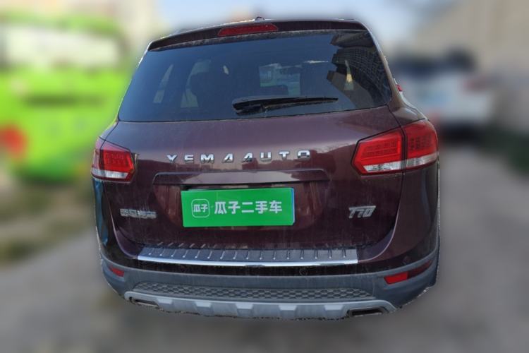 Used Yema T70 2016 Upgraded Model 1.8L Manual Elite Version Rear