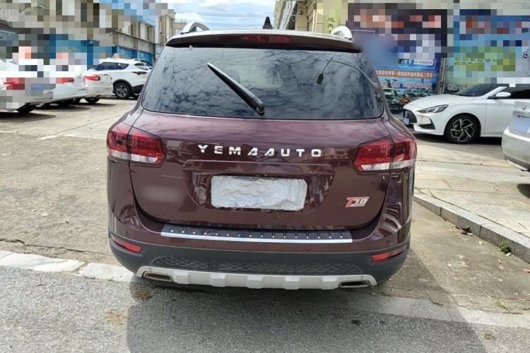 Used Yema T70 2016 1.8T CVT Smart 7-Seater Rear