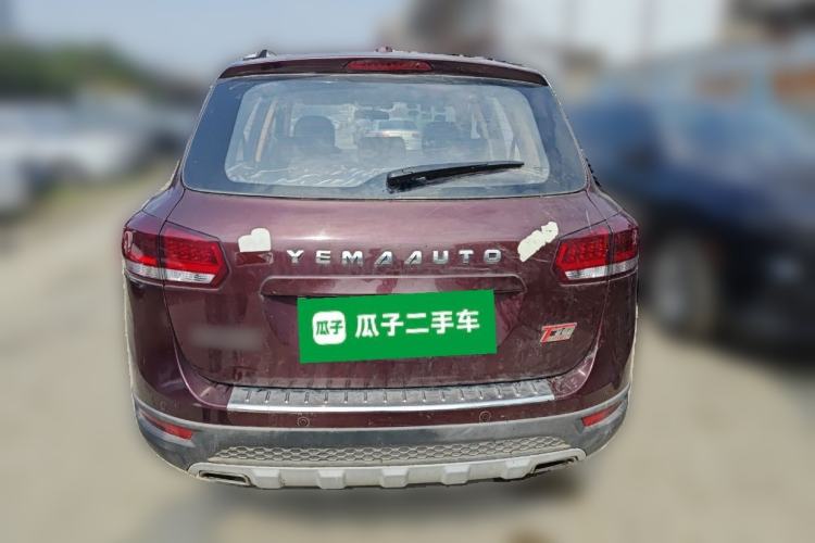 Used Yema T70 2016 Upgraded Model 1.5T Manual Leading Version Rear