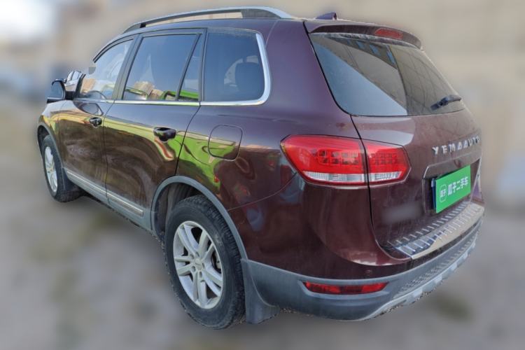 Used Yema T70 2016 Upgraded Model 1.8L Manual Elite Version Rear Left 45 Deg