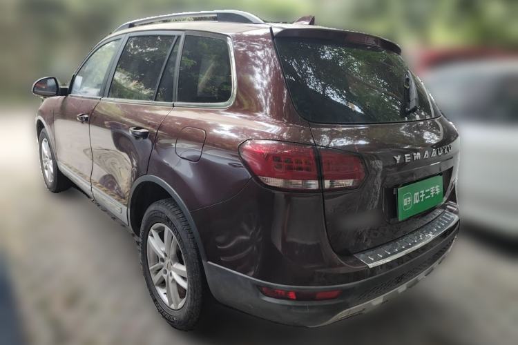 Used Yema T70 2016 1.8T CVT Elegant Model Rear Left 45 Deg