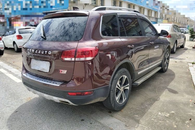 Used Yema T70 2016 1.8T CVT Smart 7-Seater Rear Right 45 Deg