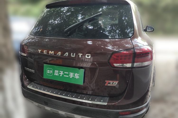 Used Yema T70 2016 1.8T CVT Elegant Model Rear