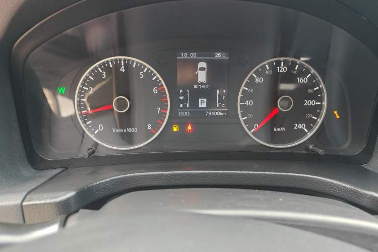 Used Yema T70 2016 1.8T CVT E-commerce Edition Odometer Close Up