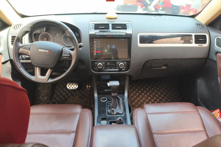 Used Yema T70 2016 Upgraded Model 1.8T CVT Flagship Edition Center Console