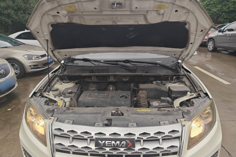 Used Yema T70 2016 1.8L Manual Elite Version Engine Bay