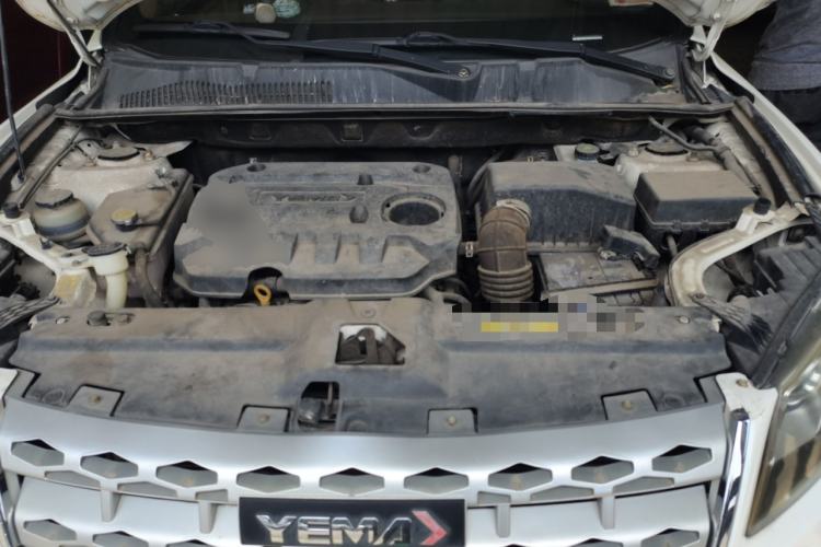 Used Yema T70 2016 Upgraded Model 1.8L Manual Elite Version Engine Bay