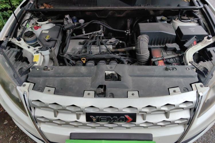 Used Yema T70 2016 Upgraded Model 1.8L Manual Comfort Version Engine Bay