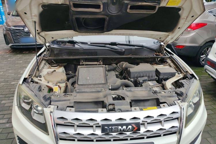 Used Yema T70 2016 Upgraded Model 1.5T Manual Leading Version Engine Bay