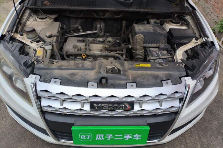 Used Yema T70 2016 Upgraded Model 1.8L Manual Comfort Version Engine Bay