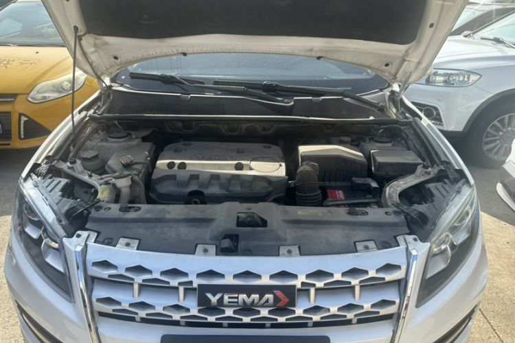 Used Yema T70 2016 Upgraded Model 1.8L Manual Elite Version Engine Bay