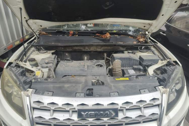 Used Yema T70 2016 1.8L Manual Elite Version Engine Bay