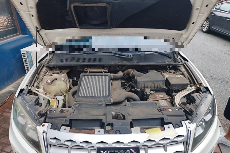 Used Yema T70 2016 Upgraded Model 1.5T Manual Luxury Version Engine Bay