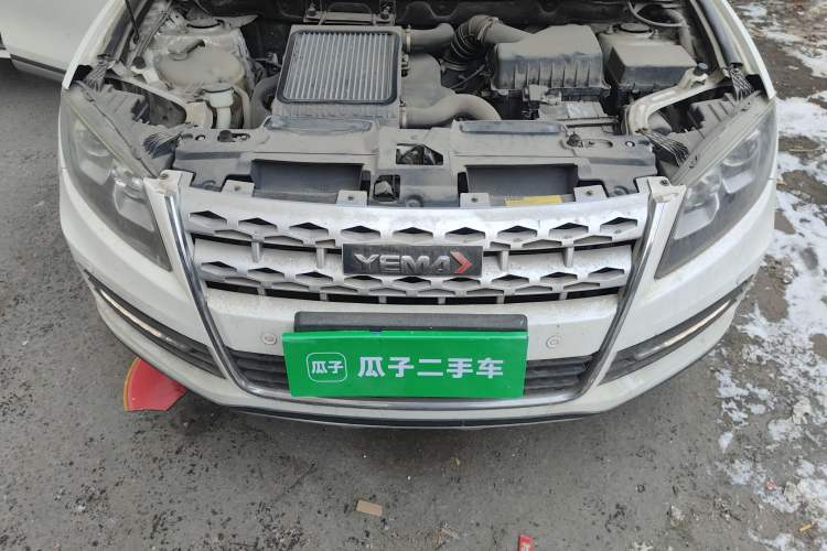 Used Yema T70 2016 Upgraded Model 1.5T Manual Luxury Version Engine Bay