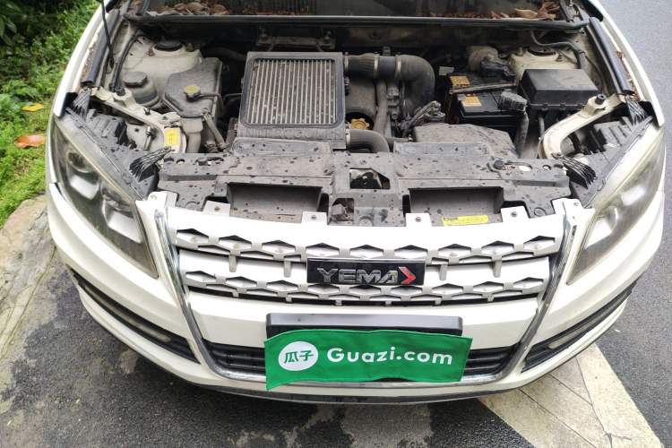Used Yema T70 2016 1.8T CVT Elegant Model Engine Bay