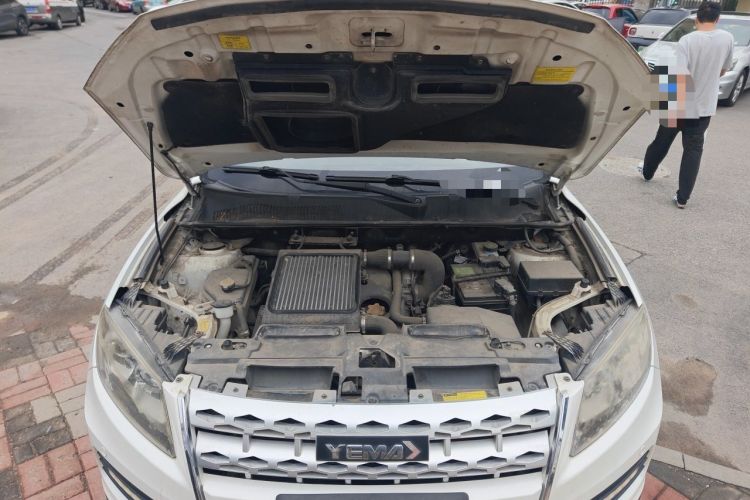Used Yema T70 2016 1.8T CVT Elegant Model Engine Bay