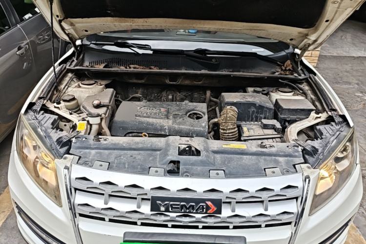 Used Yema T70 2016 1.8L Manual Elite Version Engine Bay