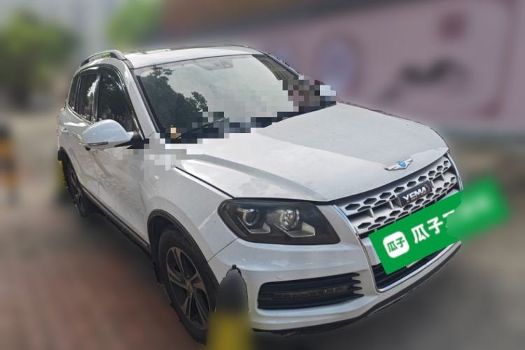Used Yema T70 2016 1.8T CVT Elegant 7-Seater Front Right 45 Deg