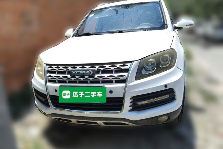 Used Yema T70 2016 Upgraded Model 1.8L Manual Elite Version Front