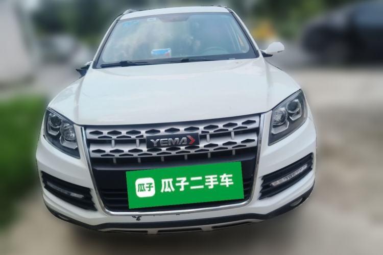 Used Yema T70 2016 1.8L Manual Elite Version Front