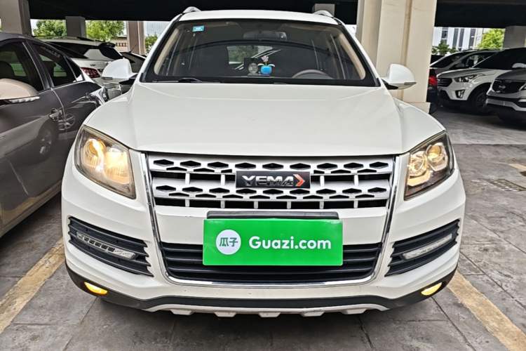 Used Yema T70 2016 1.8L Manual Elite Version Front
