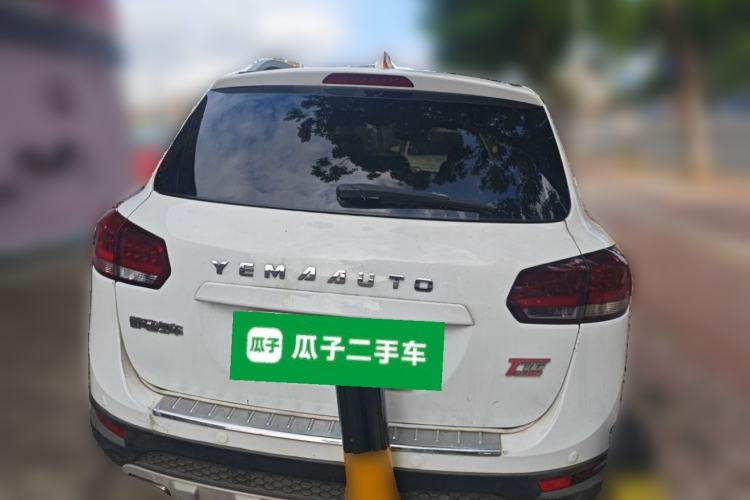 Used Yema T70 2016 1.8T CVT Elegant 7-Seater Rear