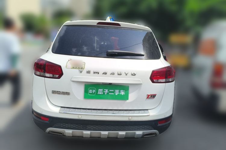 Used Yema T70 2016 Upgraded Model 1.8T CVT Flagship Edition Rear