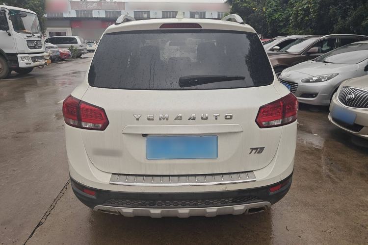 Used Yema T70 2016 1.8L Manual Elite Version Rear