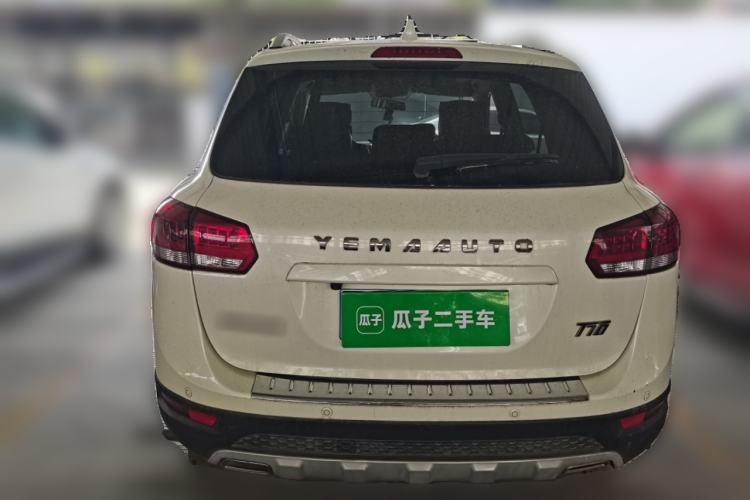 Used Yema T70 2016 Upgraded Model 1.8L Manual Elite Version Rear