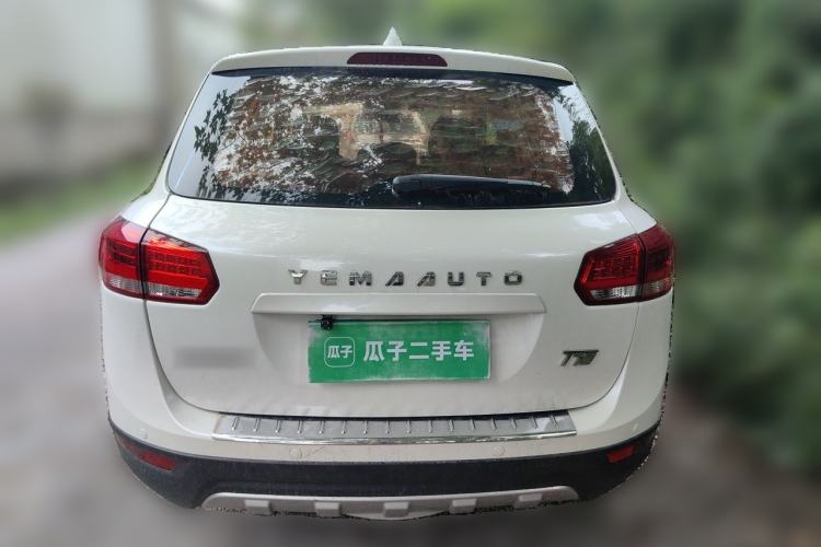 Used Yema T70 2016 Upgraded Model 1.8L Manual Comfort Version Rear