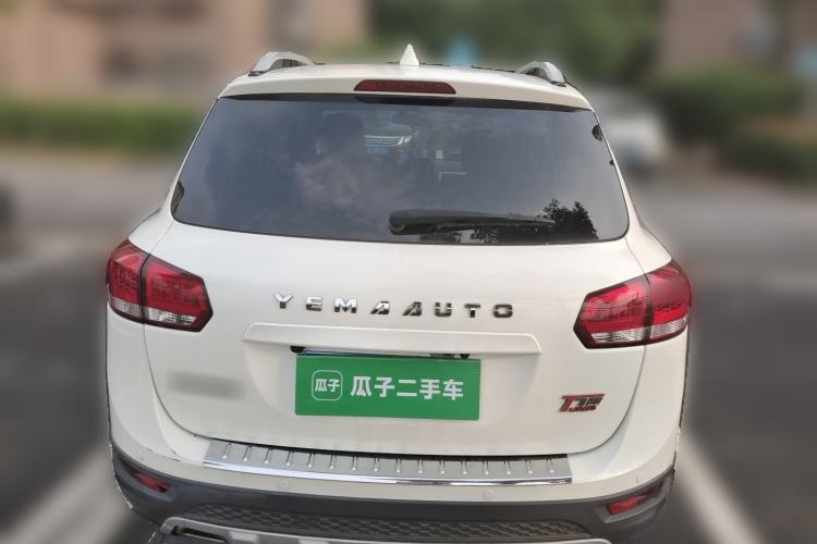 Used Yema T70 2016 1.8T CVT Elegant Model Rear