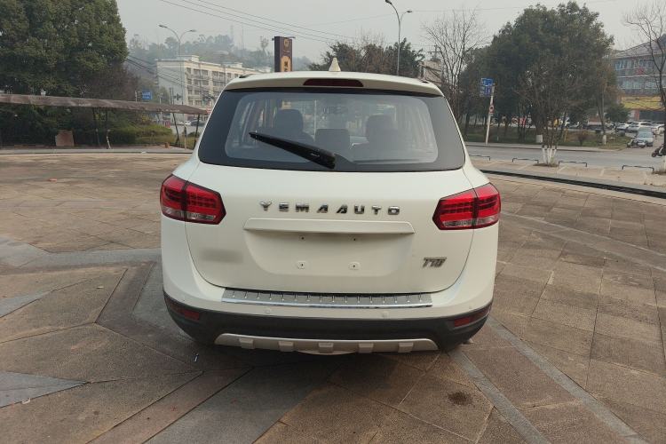 Used Yema T70 2016 1.8L Manual Comfort Model Rear