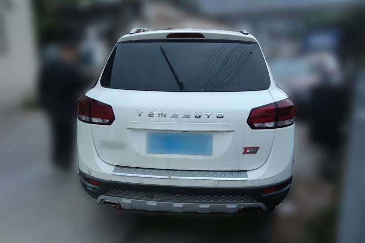 Used Yema T70 2016 Upgraded Model 1.5T Manual Luxury Version Rear