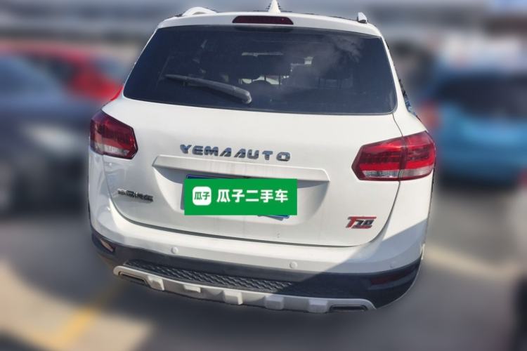 Used Yema T70 2016 Upgraded Model 1.8T CVT Flagship Edition Rear