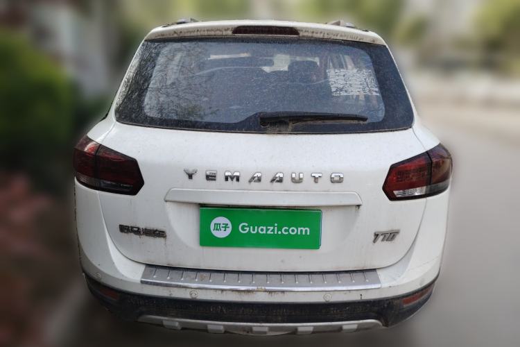 Used Yema T70 2016 Upgraded Model 1.8L Manual Comfort Version Rear