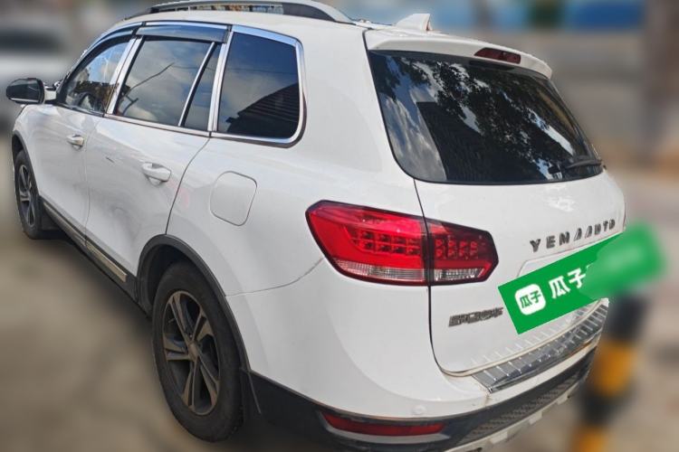 Used Yema T70 2016 1.8T CVT Elegant 7-Seater Rear Left 45 Deg