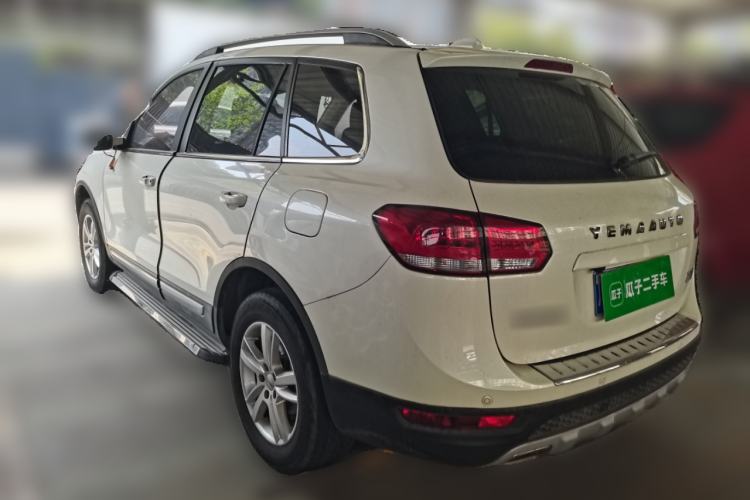 Used Yema T70 2016 Upgraded Model 1.8L Manual Elite Version Rear Left 45 Deg