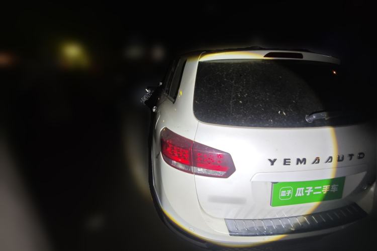 Used Yema T70 2016 Upgraded Model 1.8L Manual Elite Version Rear Left 45 Deg