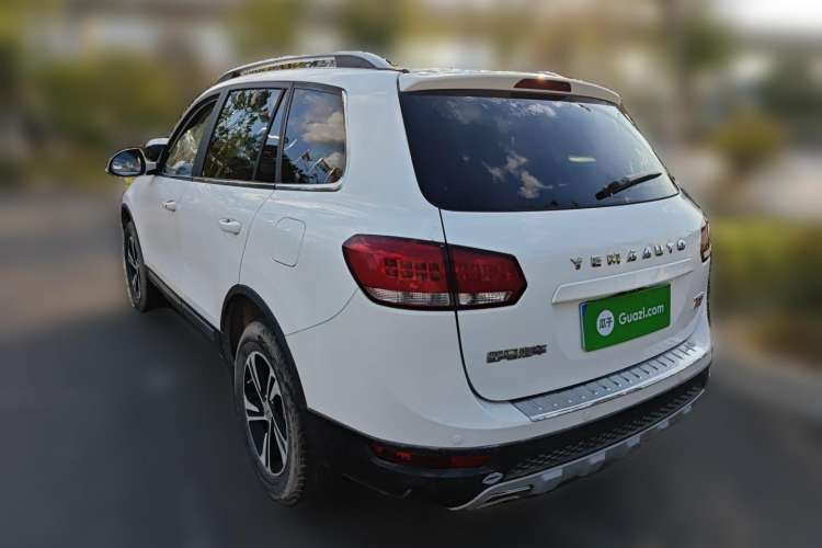 Used Yema T70 2016 Upgraded Model 1.5T Manual Luxury Version Rear Left 45 Deg