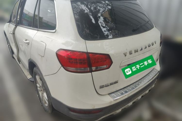 Used Yema T70 2016 1.8L Manual Elite Version Rear Left 45 Deg