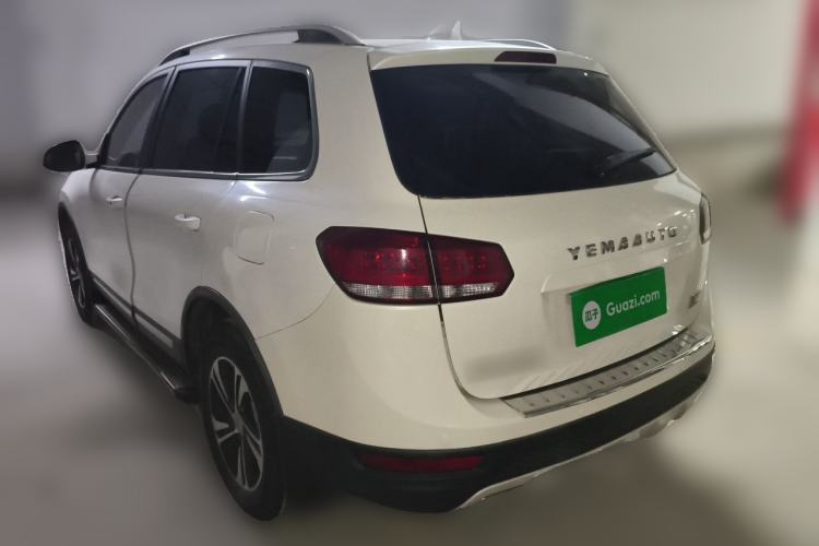 Used Yema T70 2016 Upgraded Model 1.5T Manual Luxury Version Rear Left 45 Deg
