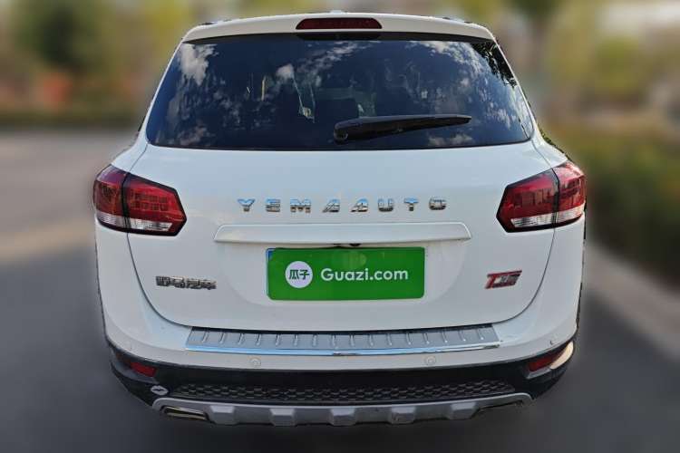 Used Yema T70 2016 Upgraded Model 1.5T Manual Luxury Version Rear