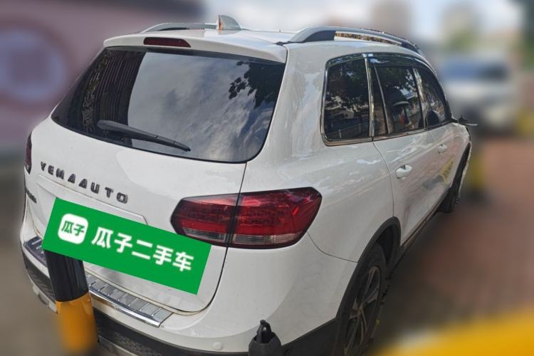 Used Yema T70 2016 1.8T CVT Elegant 7-Seater Rear Right 45 Deg